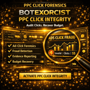 SEO-friendly ALT tag: PPC Click Forensics and Integrity for Ad Fraud Detection and Budget Recovery.